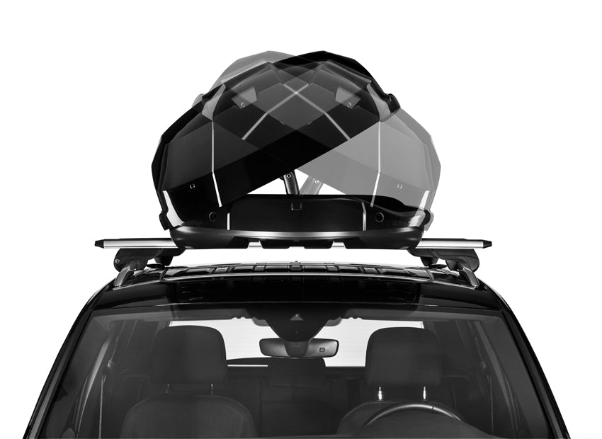 Dachbox Hapro Trivor 640 Black Metallic 640 Liter 221 x 94 x 47 cm