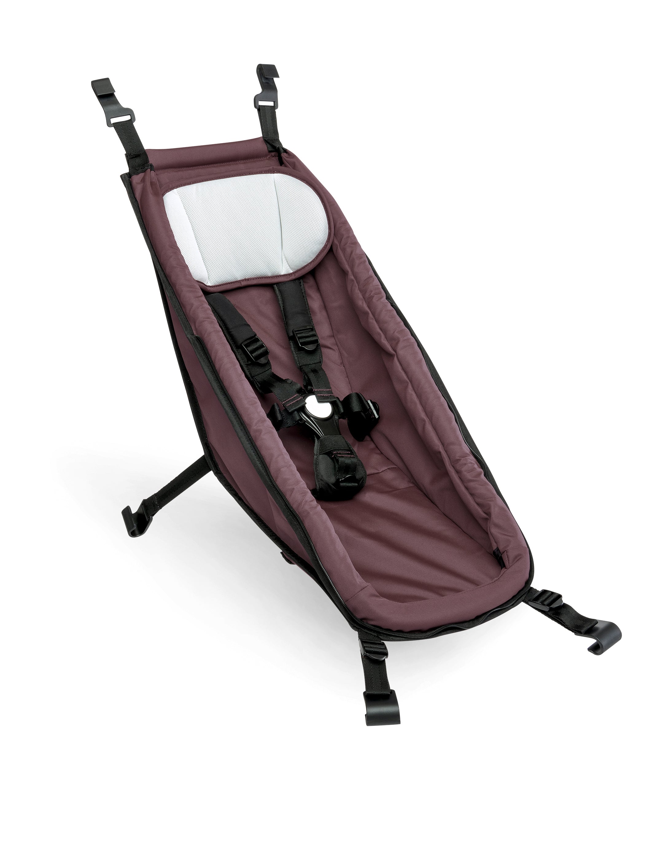 Croozer Kid Vaaya Allseason-Geschwisterbundle Blossom red 2 Vorteilspack