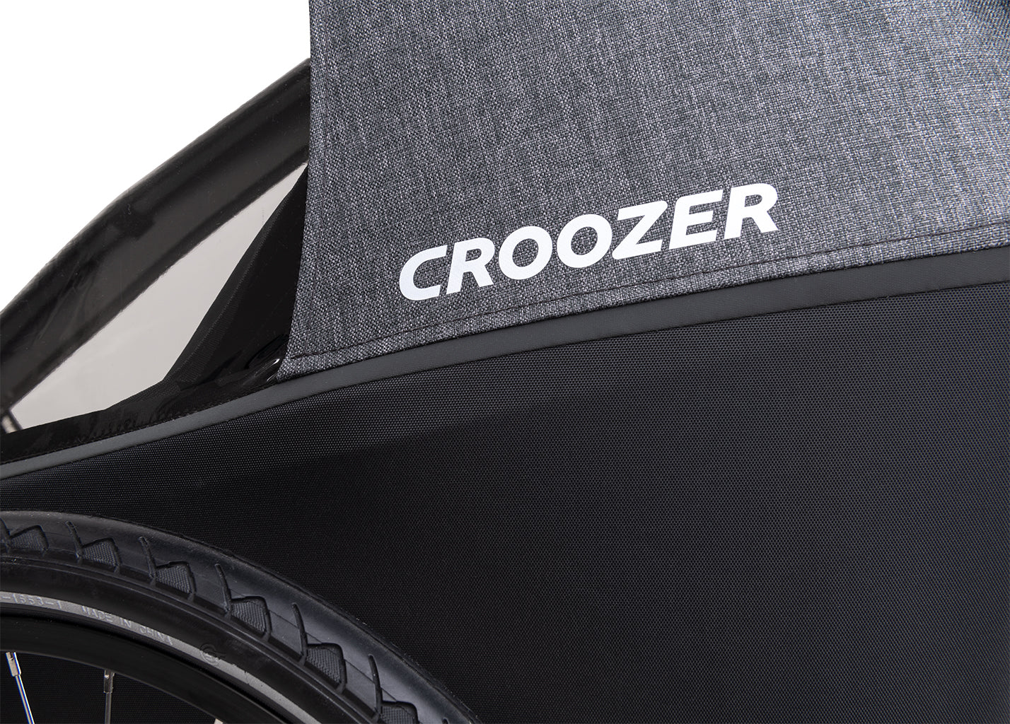 Croozer Kid Keeke 1 - 2in1 Fahrrad-Kinderanhänger | mountain grey