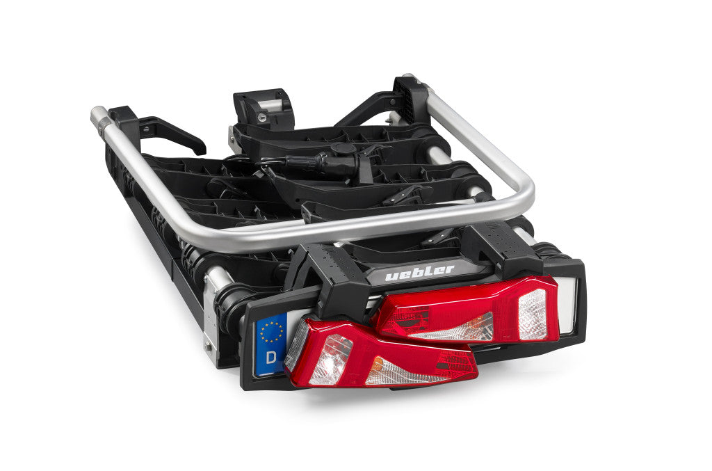 UEBLER i41 S DC Fahrradträger 4 Räder mit 90° Abklappung Rückfahrkontrolle