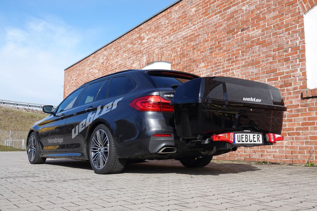 UEBLER Heckbox B1 300 Liter für Kupplungsträger