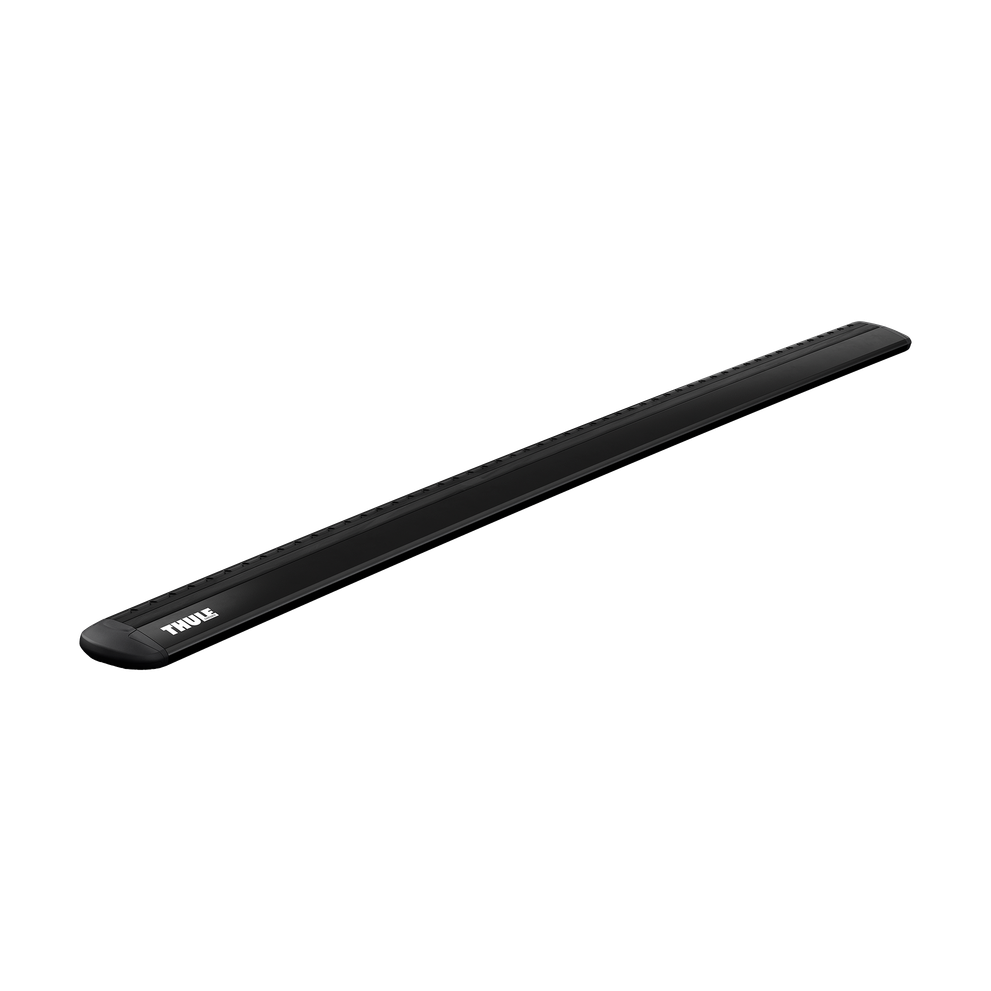 Dachträger Komplettset WingBar Evo black/schwarz Infiniti QX70 5-T SUV 2013- Offene Dachreling (Erhöhte Reling)