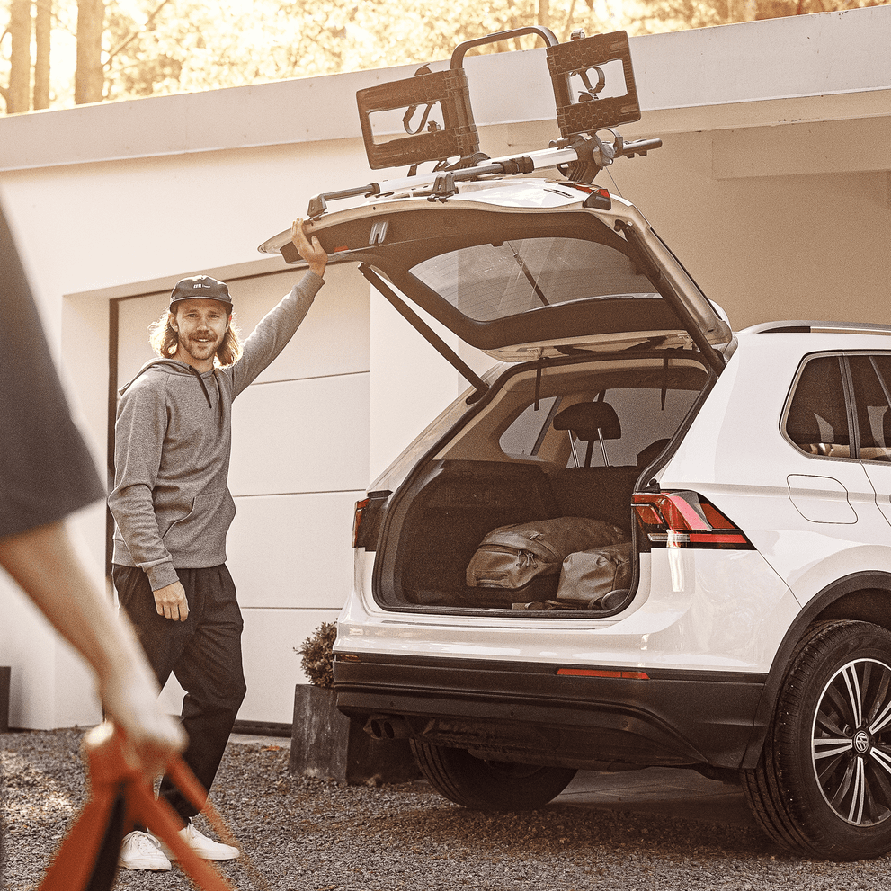 Thule OutWay Platform 2 Fahrräder Kofferraum/ Heckklappe schwarz/ Aluminium 993001