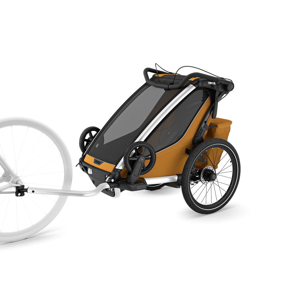 Thule Chariot Sport 2 Multisport-Fahrradanhänger Einsitzer natürliches Gold 2025