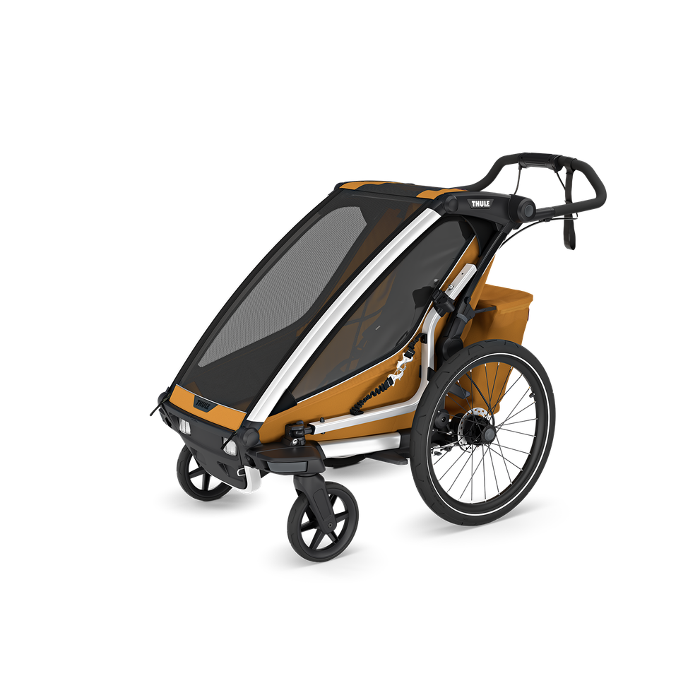 Thule Chariot Sport 2 Multisport-Fahrradanhänger Einsitzer natürliches Gold 2025