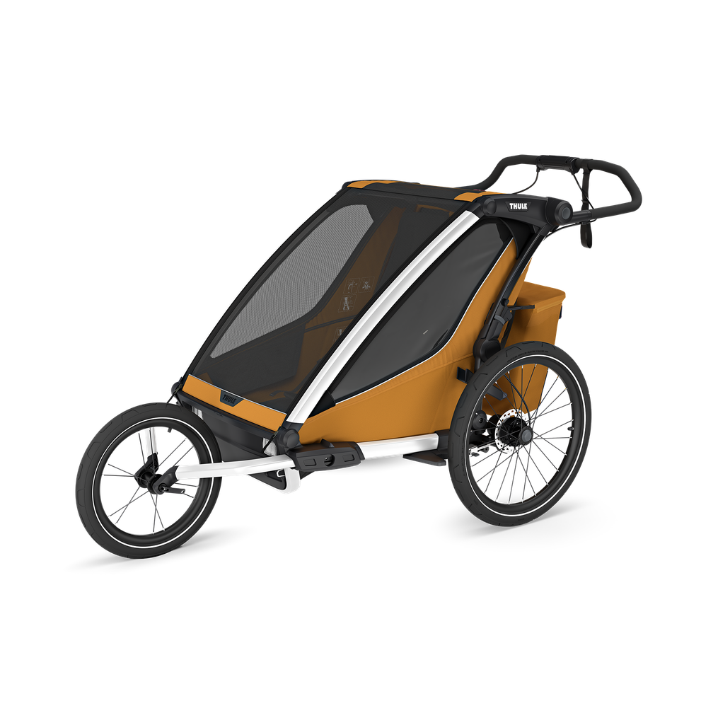 Thule Chariot Sport 2 doppel Multisport-Fahrradanhänger natürliches Gold 2025