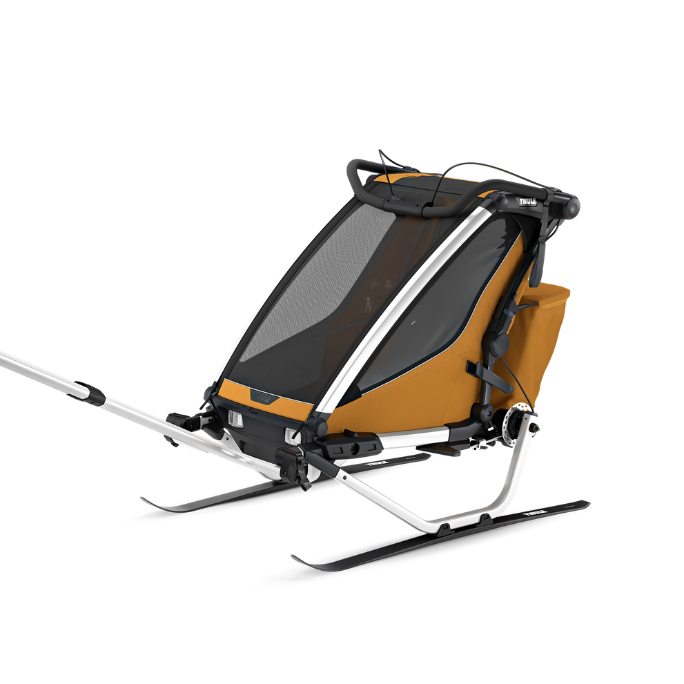Thule Chariot Sport 2 Multisport-Fahrradanhänger Einsitzer natürliches Gold 2025