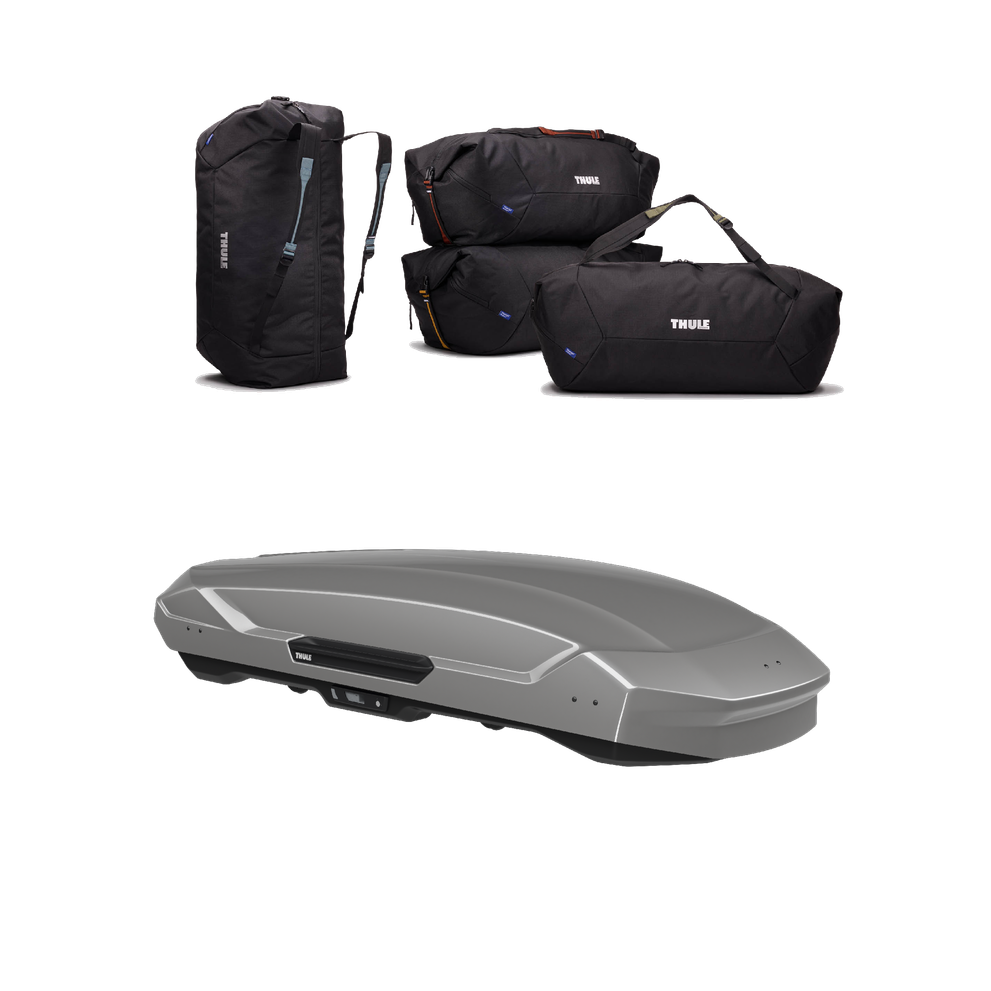 Thule Motion 3 travel bundle – XL Titan glänzend