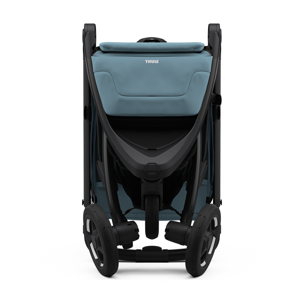 Thule Spring 2 Kompakter All-Terrain-Kinderwagen – Mittelblau