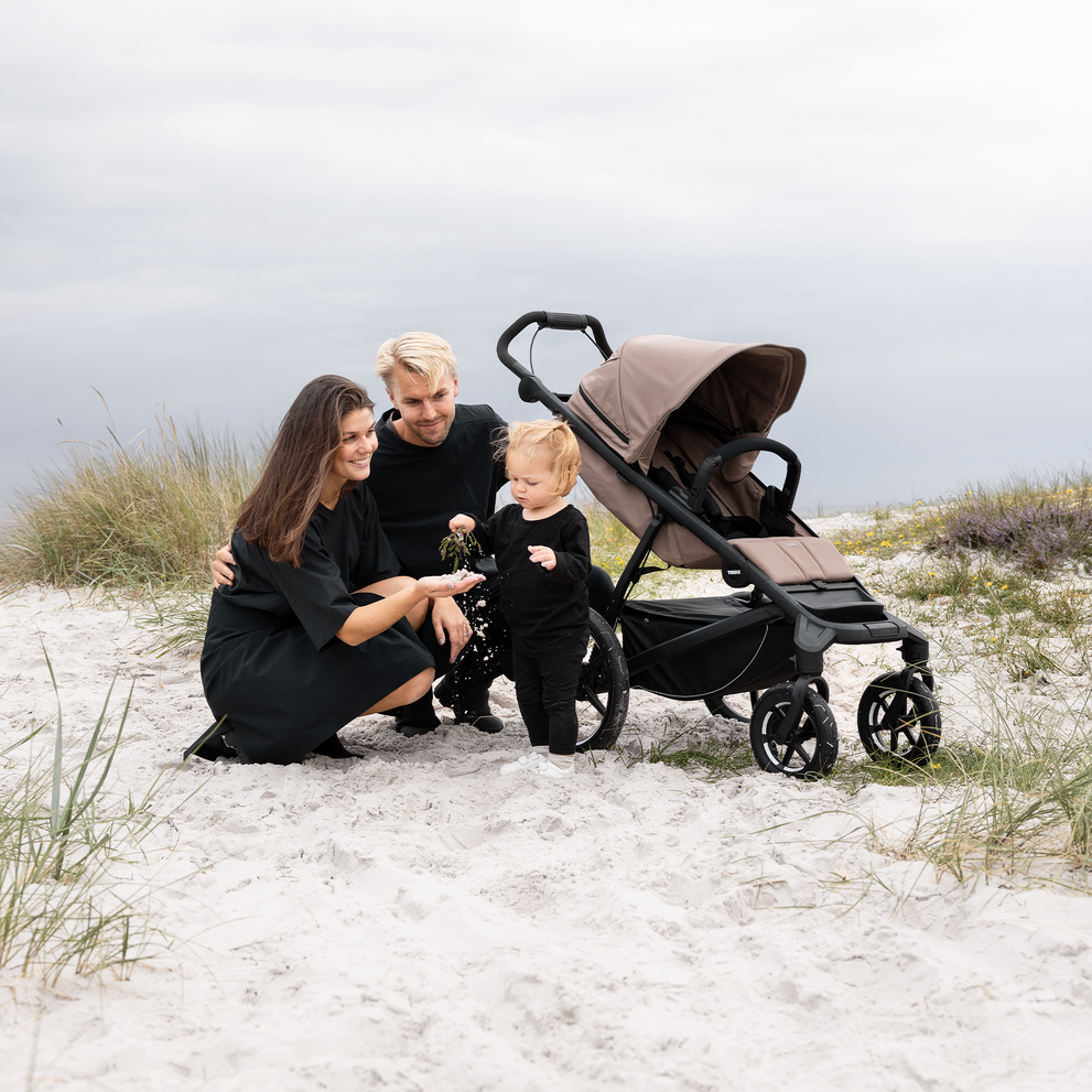 Thule Urban Glide 4 Geländekinderwagen – Dunkler Schiefer