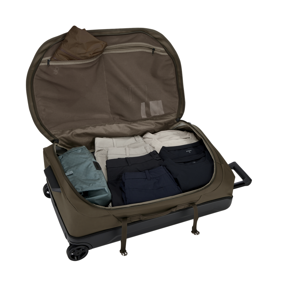 Thule Chasm Recycled Rolling Duffel - Deep Khaki