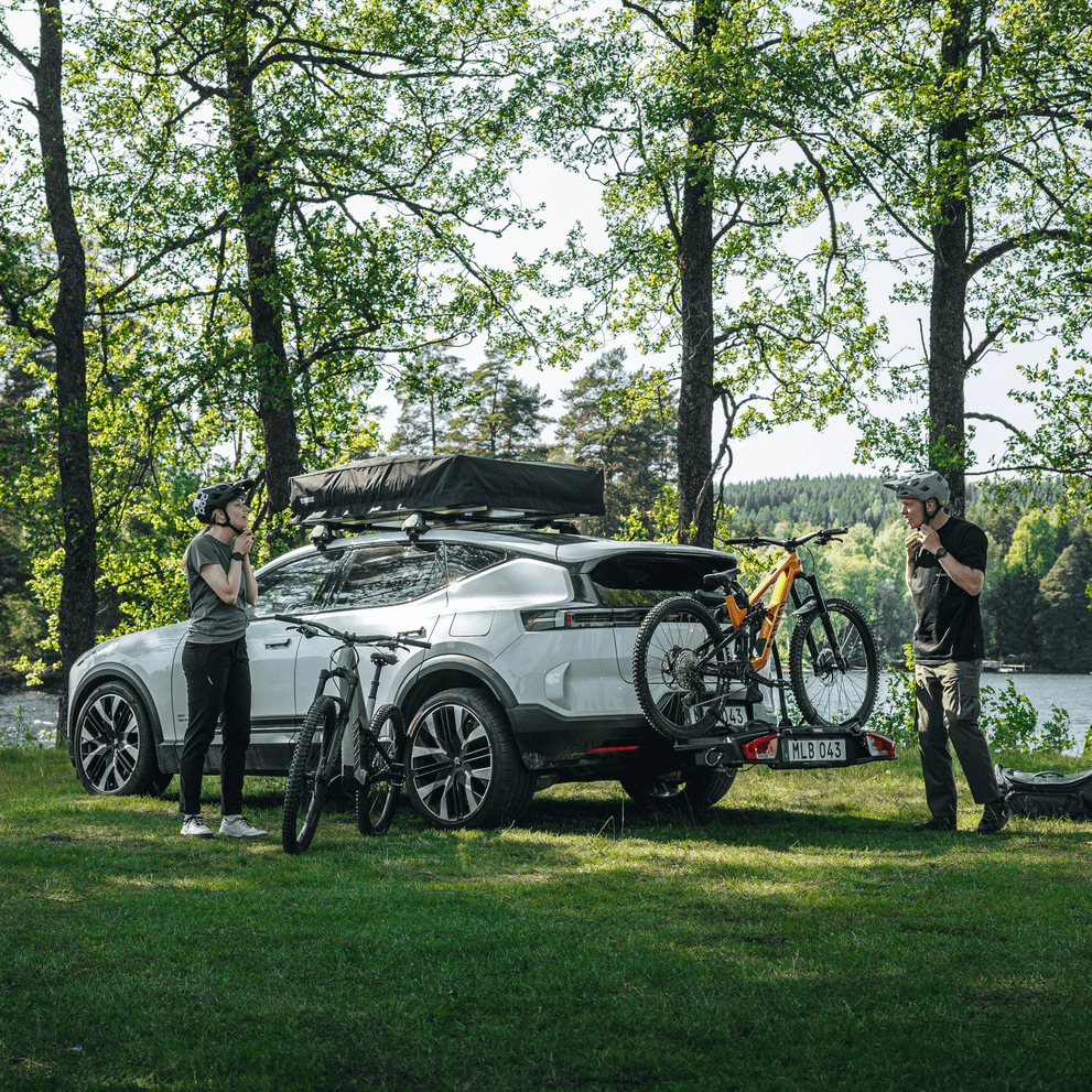 Thule VeloSpace 3 2-Fahrrad Anhängerkupplungs-Fahrradträger NEU