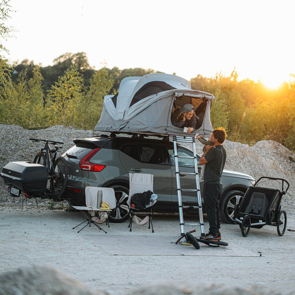 Thule Approach 2 L Dachzelt – Aschgrau: Das ultimative Raumwunder für 3–4 Personen