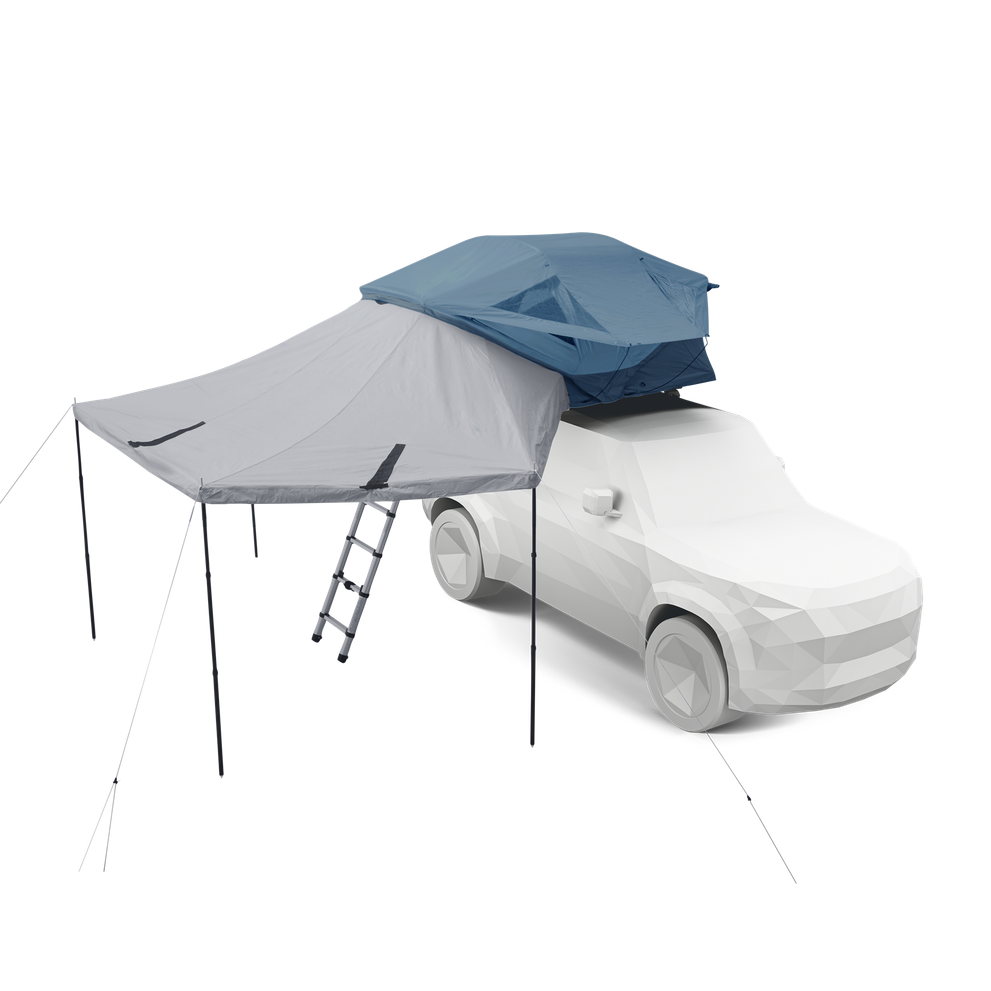 Thule Approach Awning 2 L – Wetterfeste Dachzeltmarkise für Approach L