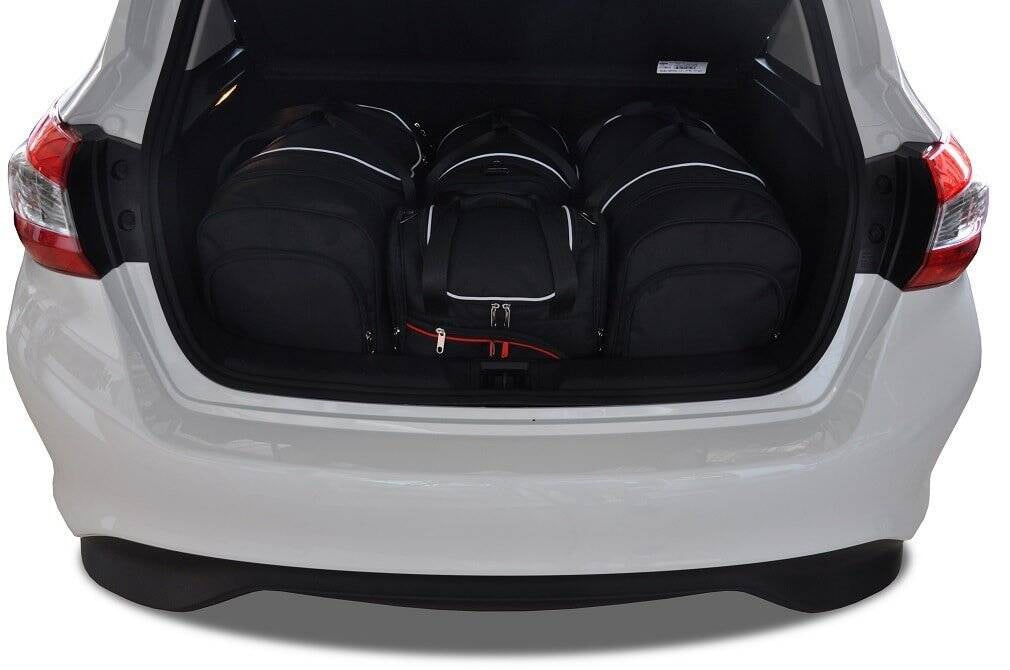 NISSAN PULSAR 2014-2018 KOFFERRAUMTASCHEN SET 4 STK