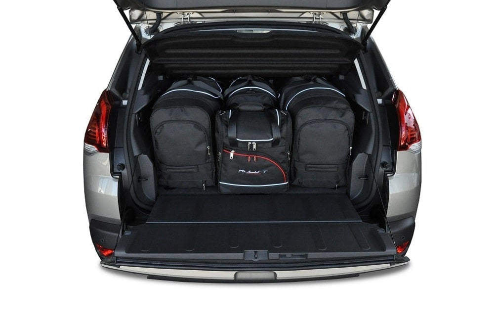 PEUGEOT 3008 2009-2016 KOFFERRAUMTASCHEN SET 4 STK