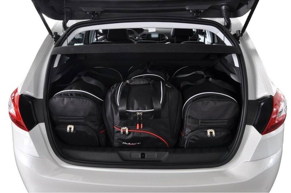 PEUGEOT 308 HATCHBACK 2013-2021 KOFFERRAUMTASCHEN SET 4 STK