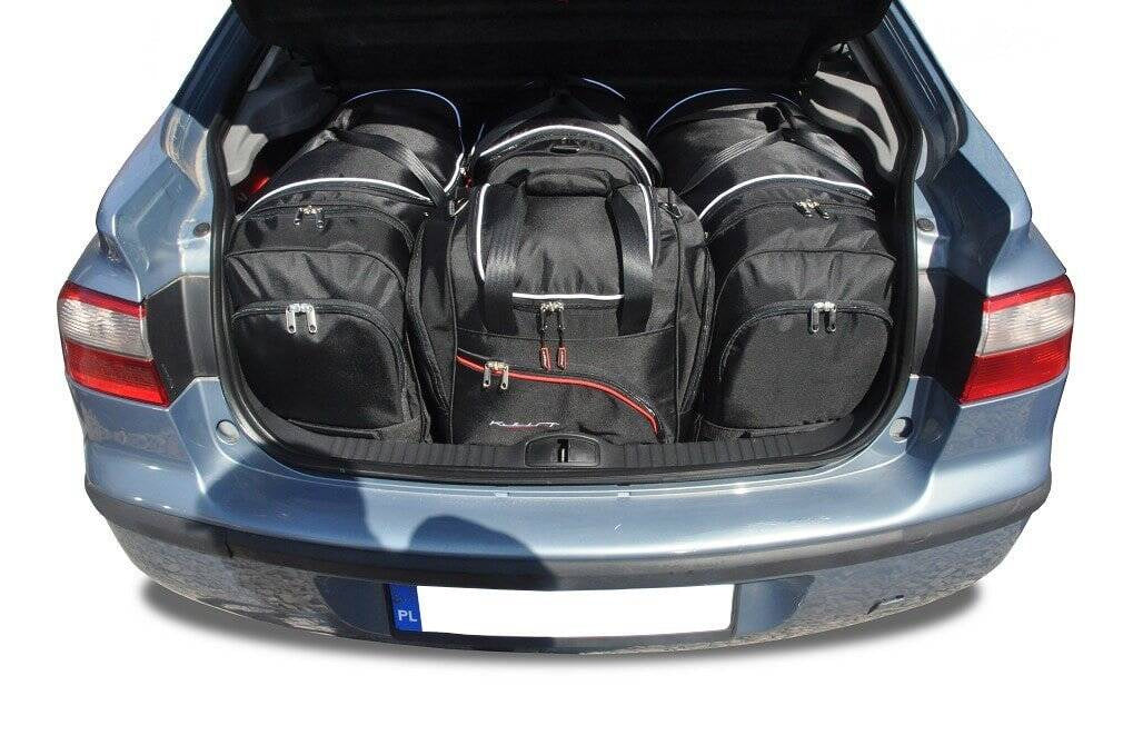 RENAULT LAGUNA HATCHBACK 2001-2007 KOFFERRAUMTASCHEN SET 4 STK