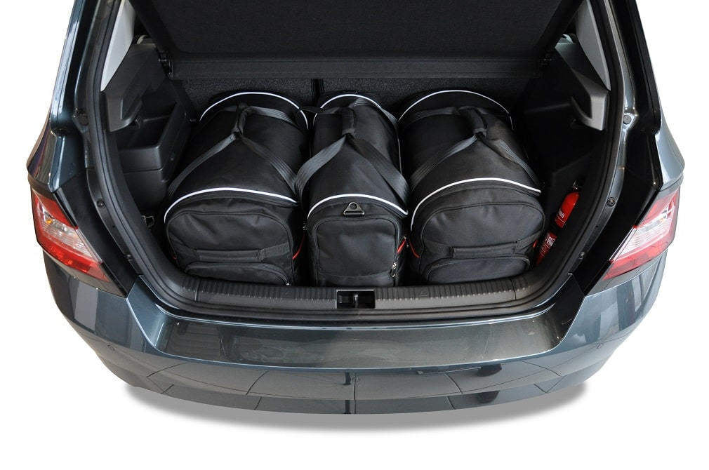 SKODA FABIA HATCHBACK 2014-2021 KOFFERRAUMTASCHEN SET 3 STK