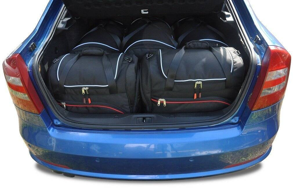 SKODA OCTAVIA HATCHBACK 2004-2013 KOFFERRAUMTASCHEN SET 5 STK