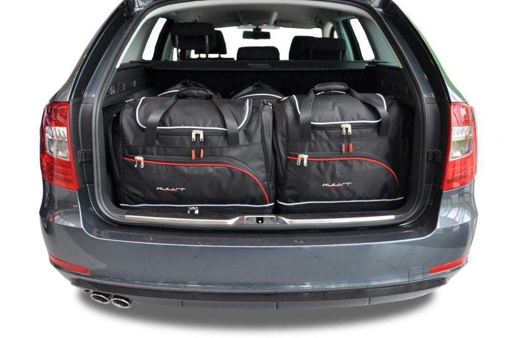 SKODA SUPERB KOMBI 2010-2015 KOFFERRAUMTASCHEN SET 5 STK