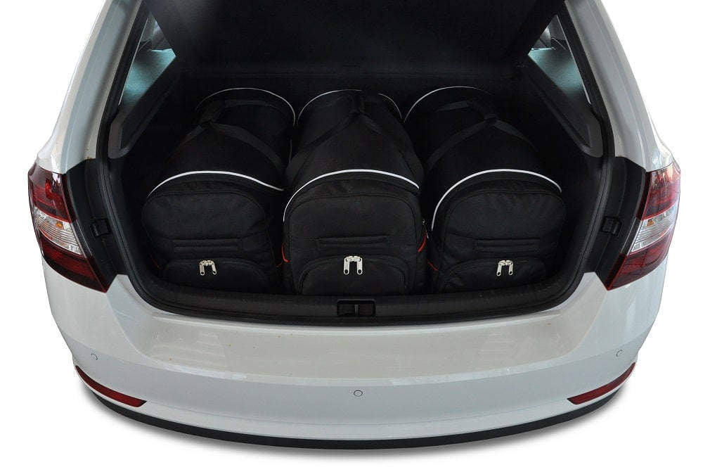 SKODA RAPID SPACEBACK 2012+ KOFFERRAUMTASCHEN SET 3 STK