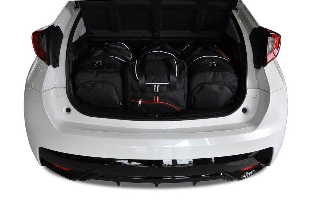 HONDA CIVIC HATCHBACK 2012-2017 KOFFERRAUMTASCHEN SET 4 STK