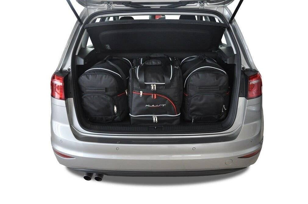 VW GOLF SPORTSVAN 2013-2020 KOFFERRAUMTASCHEN SET 4 STK