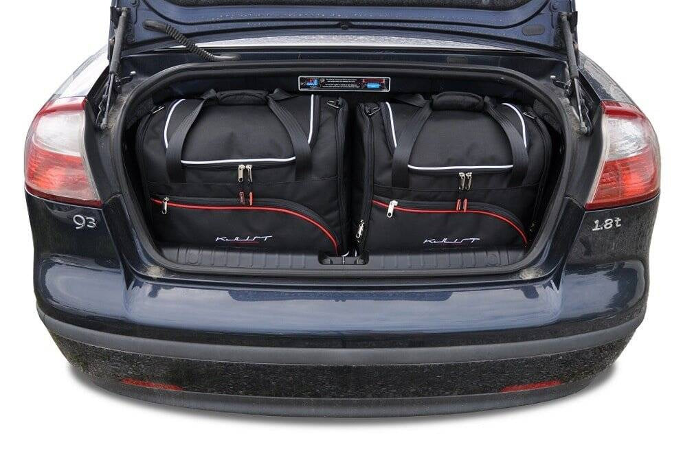 SAAB 9-3 CABRIO 2002-2011 KOFFERRAUMTASCHEN SET 4 STK