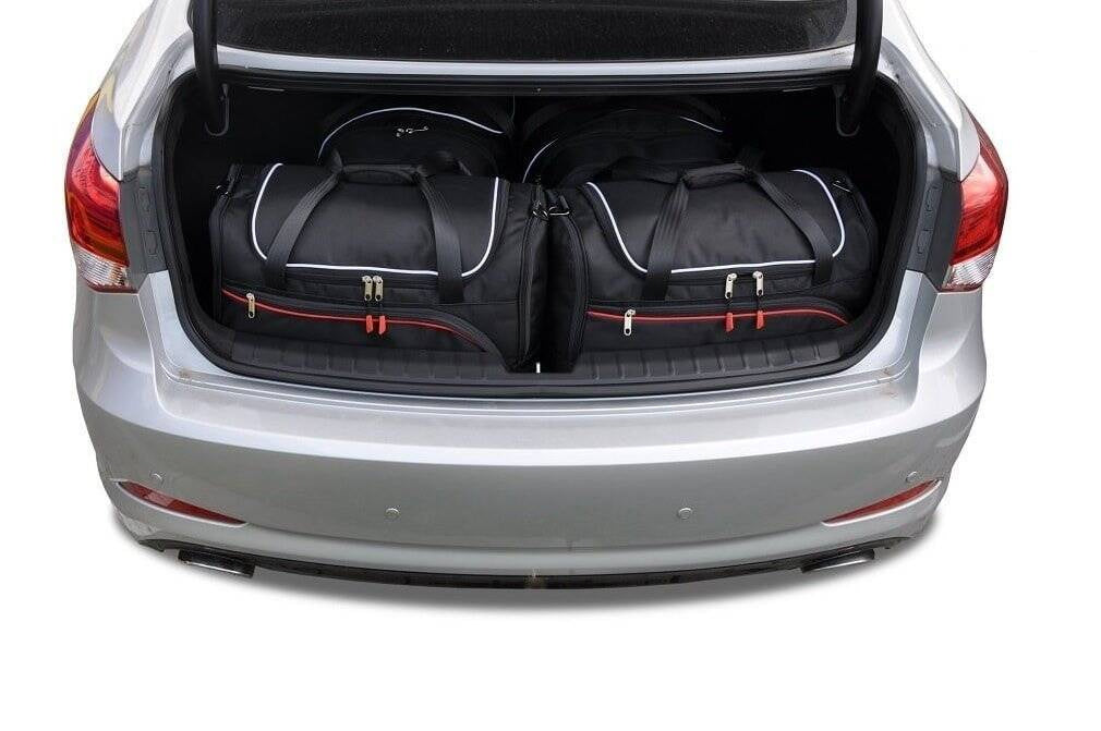 HYUNDAI i40 LIMOUSINE 2011-2018 KOFFERRAUMTASCHEN SET 4 STK