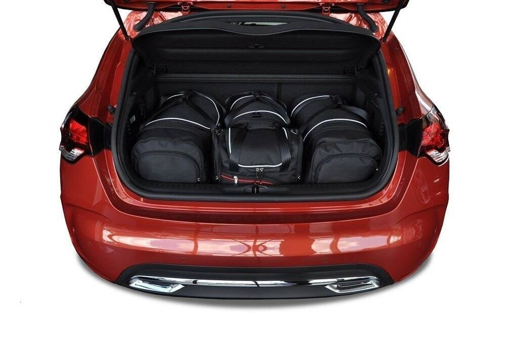 CITROEN DS4 HATCHBACK 2011-2015 KOFFERRAUMTASCHEN SET 4 STK