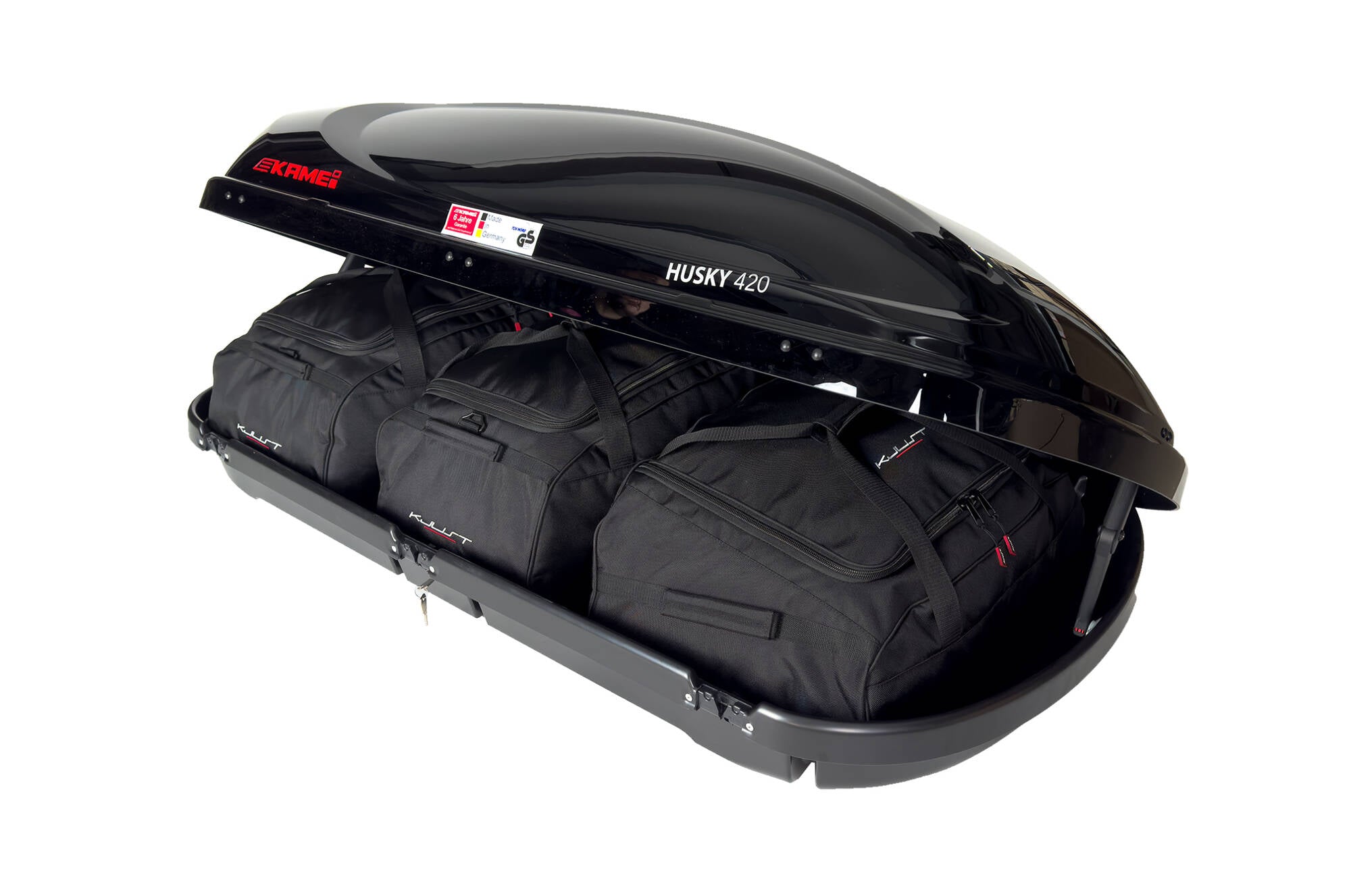 KJUST TASCHEN SET 3 STK FÜR DACHBOX KAMEI HUSKY 420