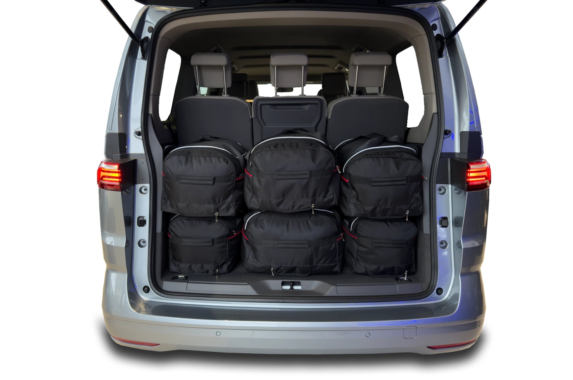 VW MULTIVAN L2 PHEV 2021+ KOFFERRAUMTASCHEN SET 6 STK