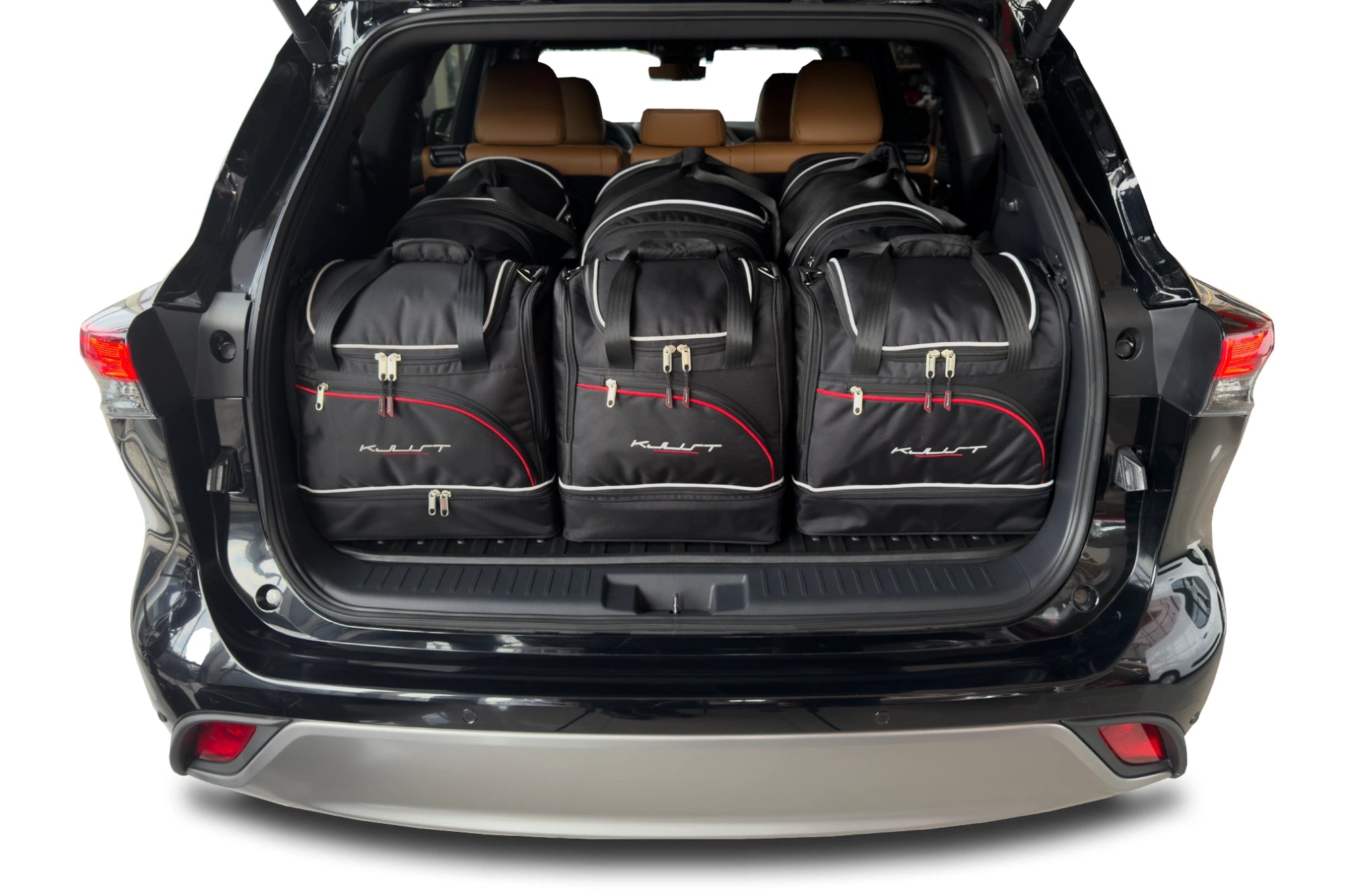 TOYOTA HIGHLANDER HEV 2020+ KOFFERRAUMTASCHEN SET 6 STK