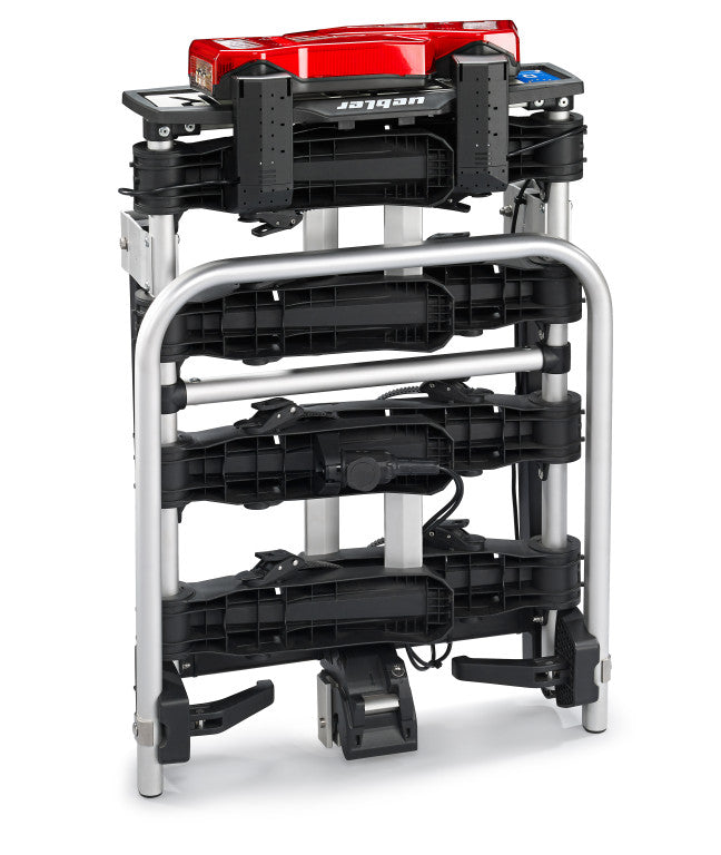 UEBLER i41 S DC Fahrradträger 4 Räder mit 90° Abklappung Rückfahrkontrolle