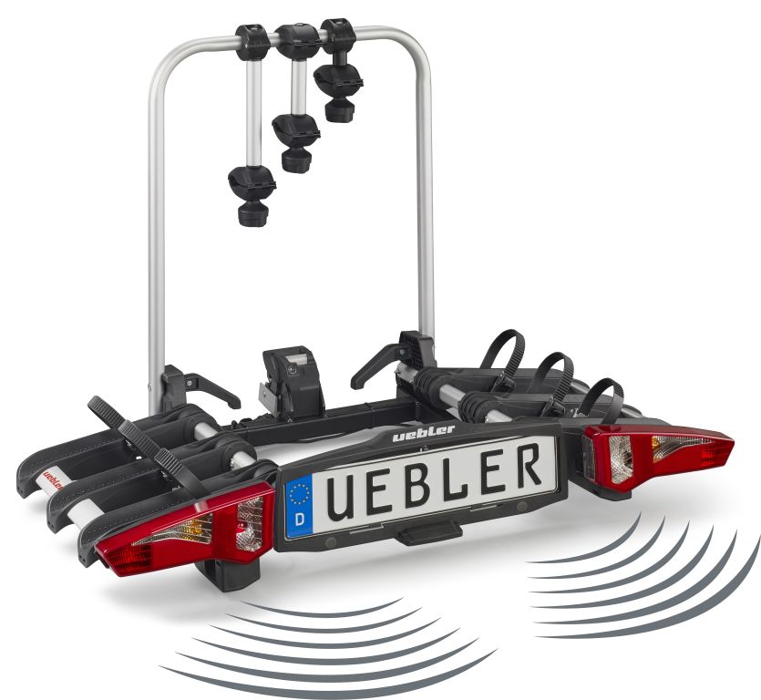 UEBLER i31 Fahrradträger 3 Räder faltbar Rückfahrkontrolle