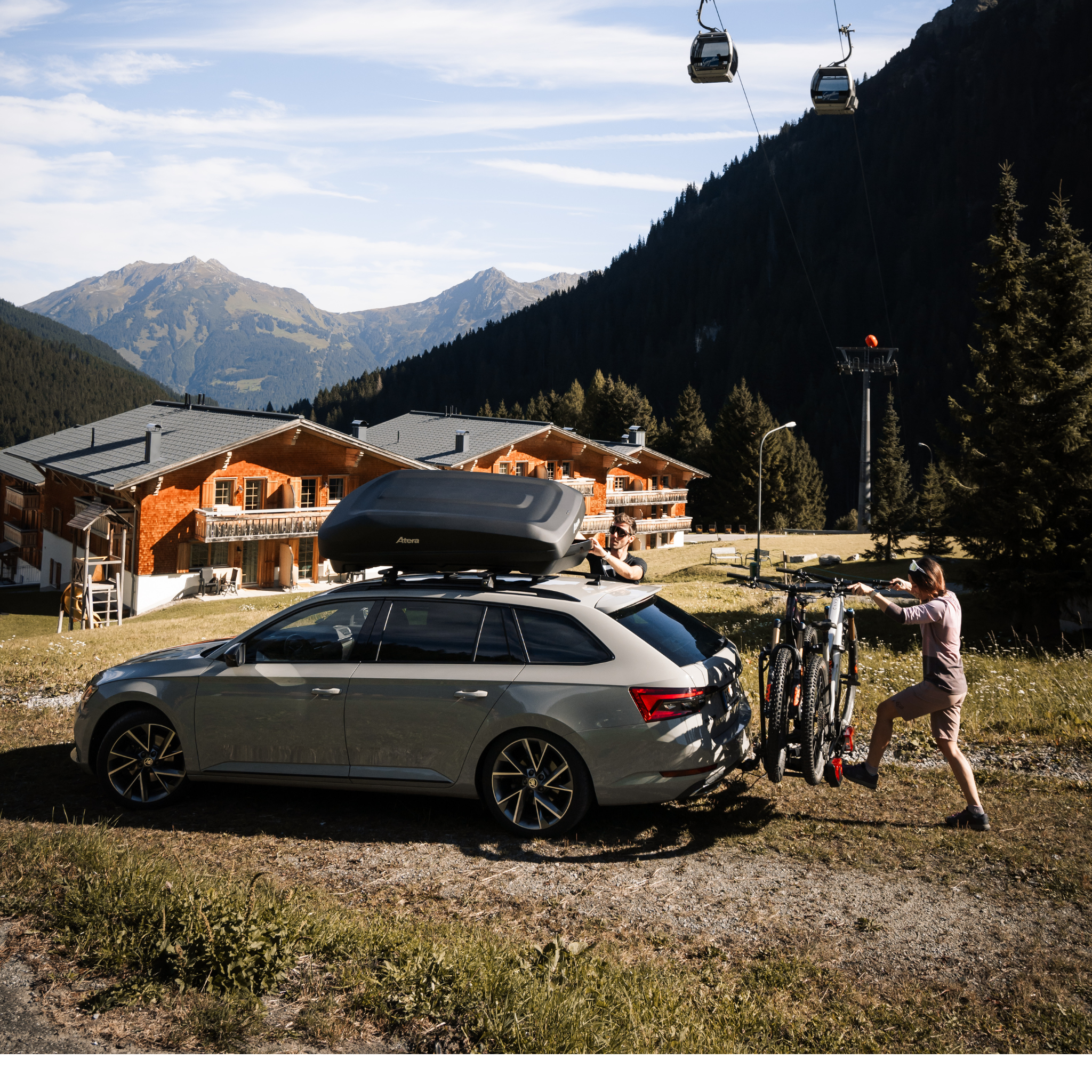 Heckfahrradträger Strada E-bike 60 anniv. black edition