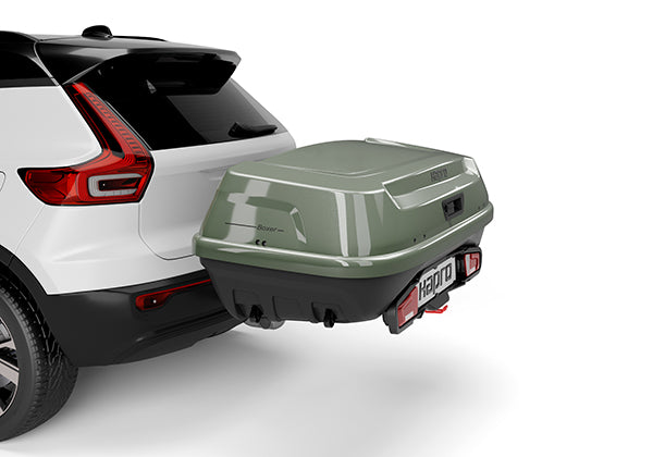 HAPRO Boxer L Heckbox Hartschale grün Set inkl. Plattform 420L