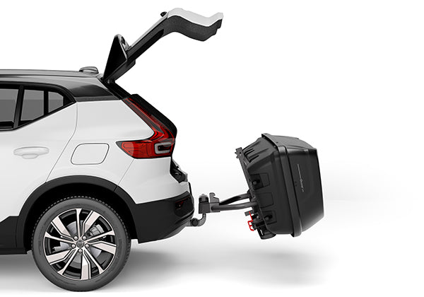 HAPRO Boxer L Heckbox Hartschale schwarz Set inkl. Plattform 420L