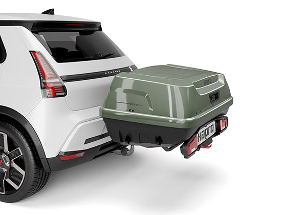 HAPRO Boxer M Heckbox Hartschale grün Set inkl. Plattform 340 L