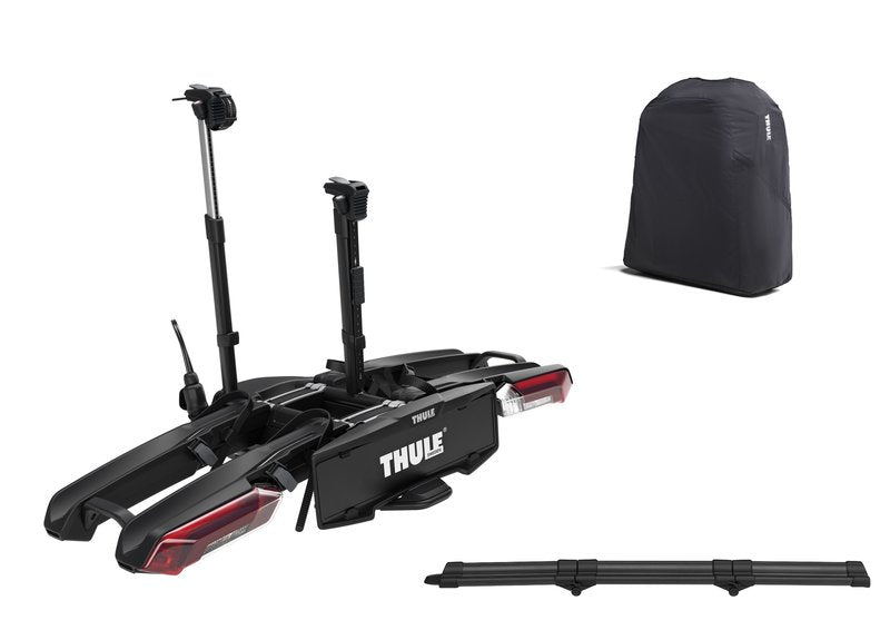 Thule Epos 2 E-Bike Träger Set: Auffahrrampe + Tasche (2 Räder) – DerReiseausruester