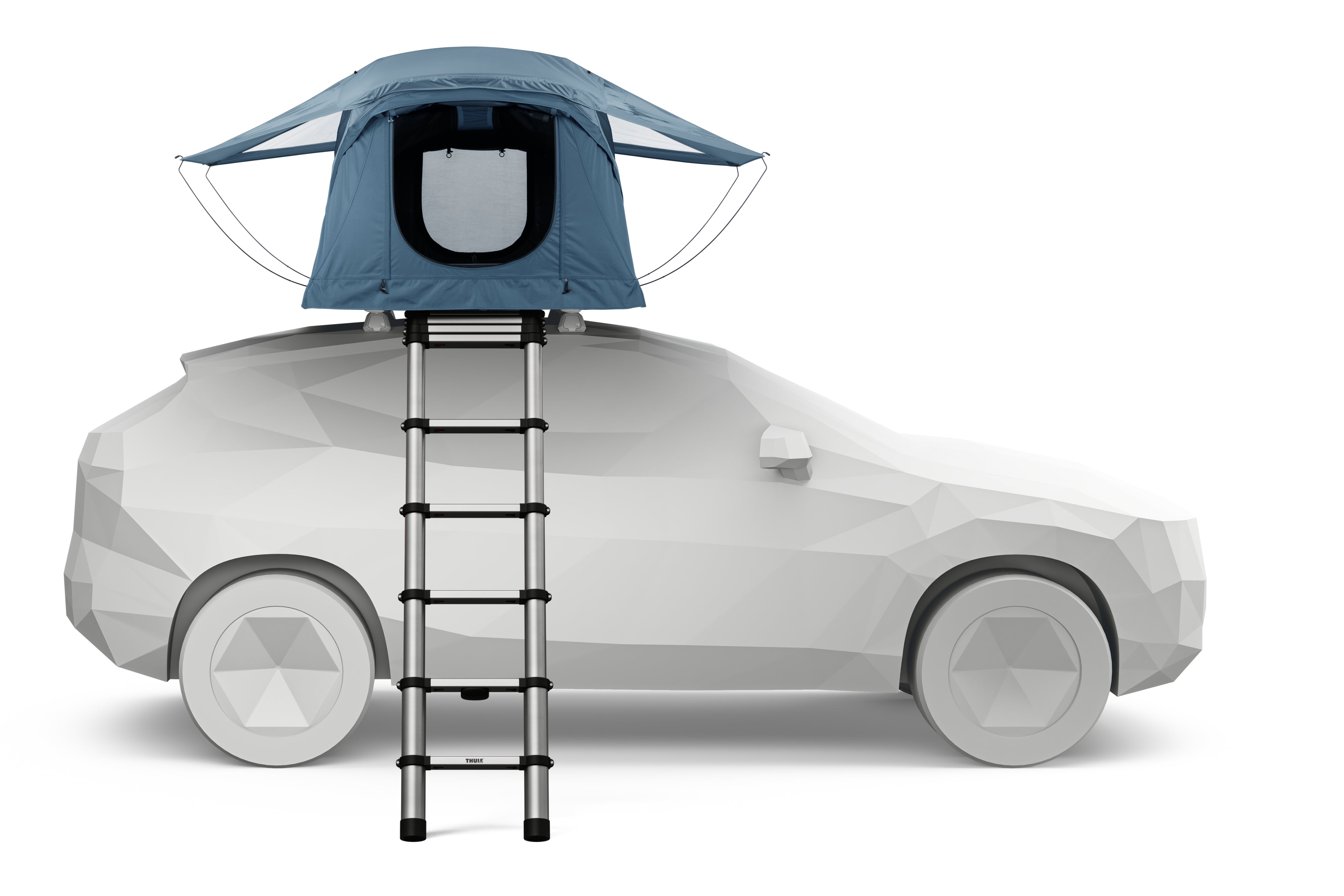 Thule Approach 2 M Dachzelt – Dark Slate: Panorama-Komfort für 2-3 Personen