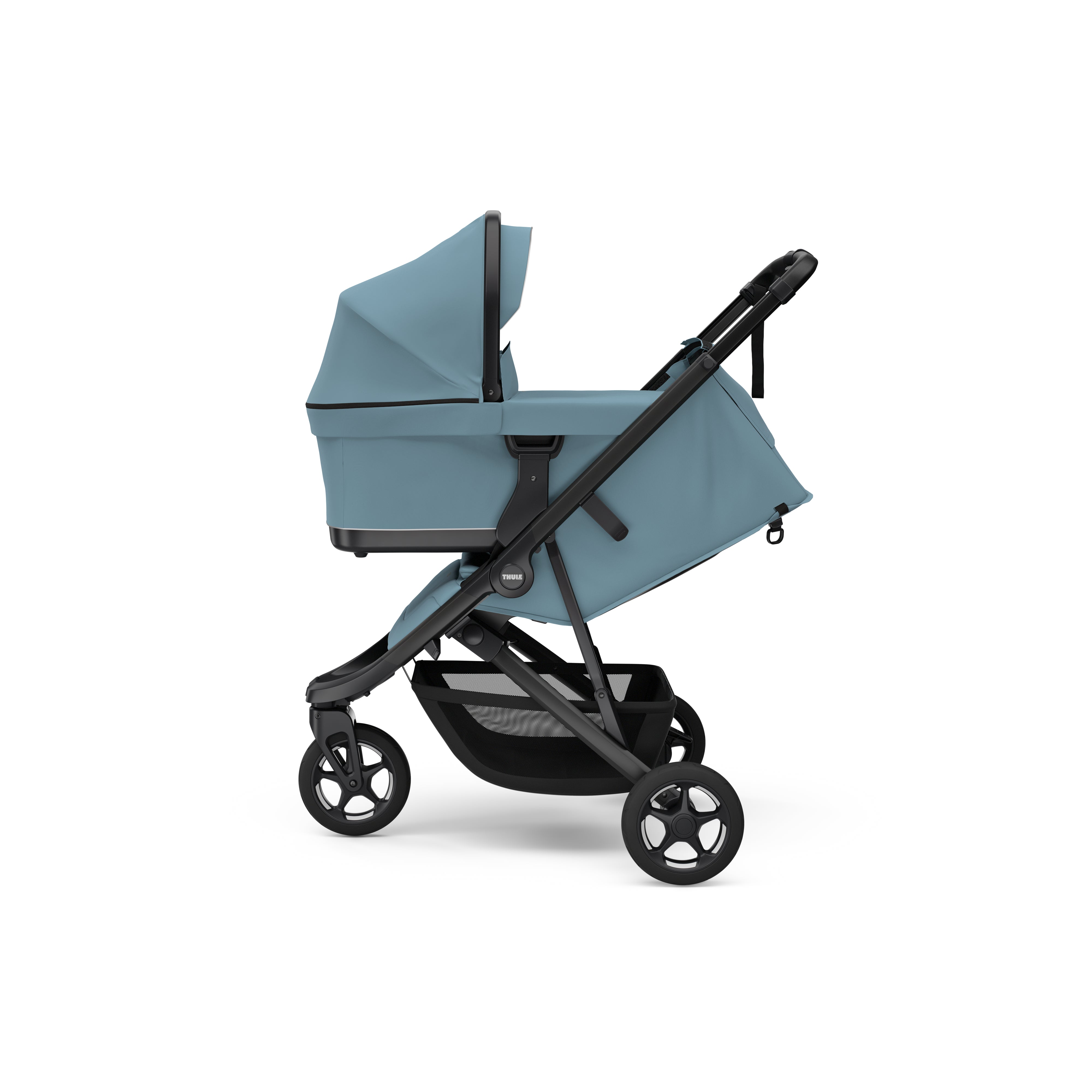 Thule Spring 2 Kompakter All-Terrain-Kinderwagen – Mittelblau