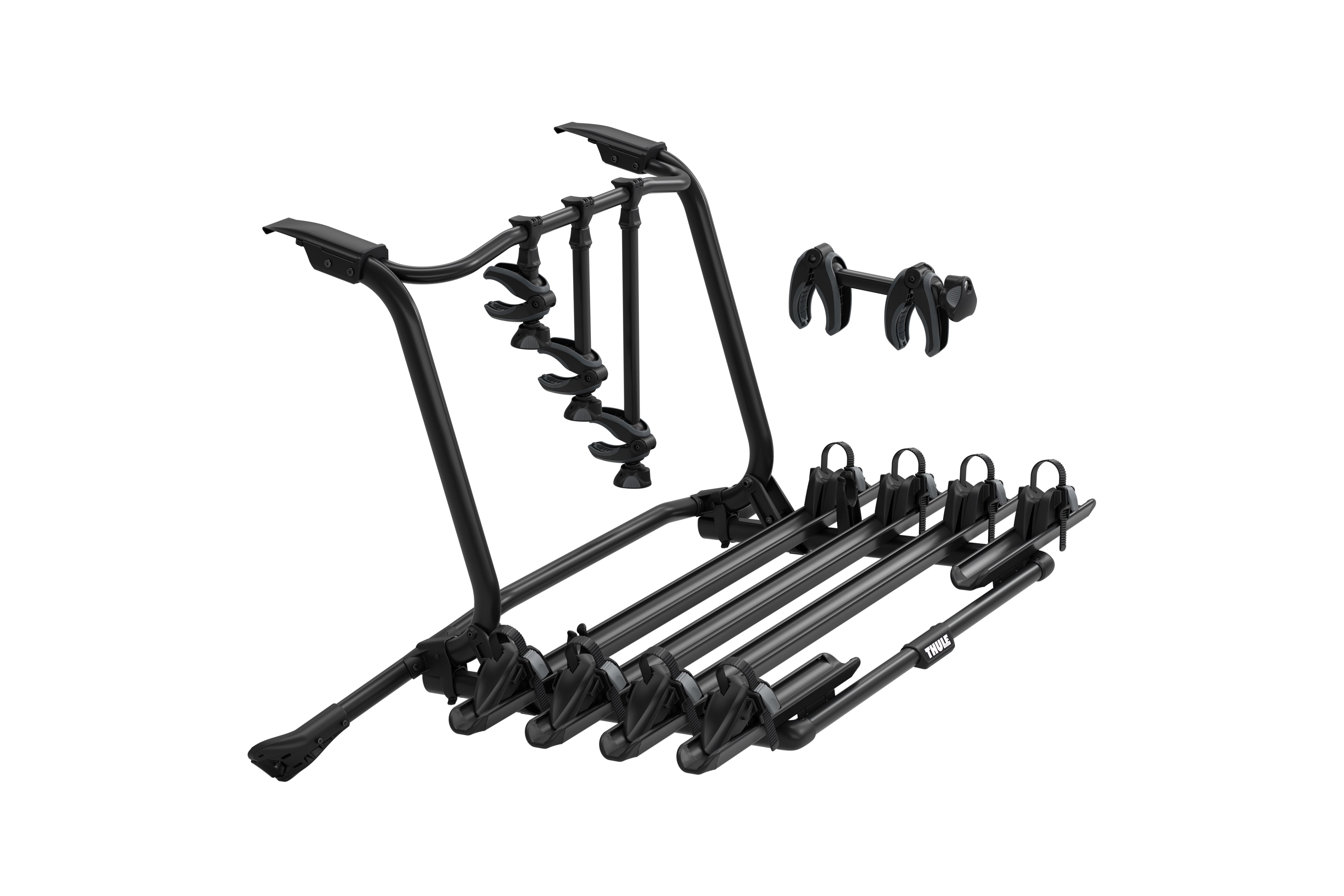 Thule WanderWay 4 Fahrräder Heckklappe Rahmenmontage VW T6 schwarz 911002