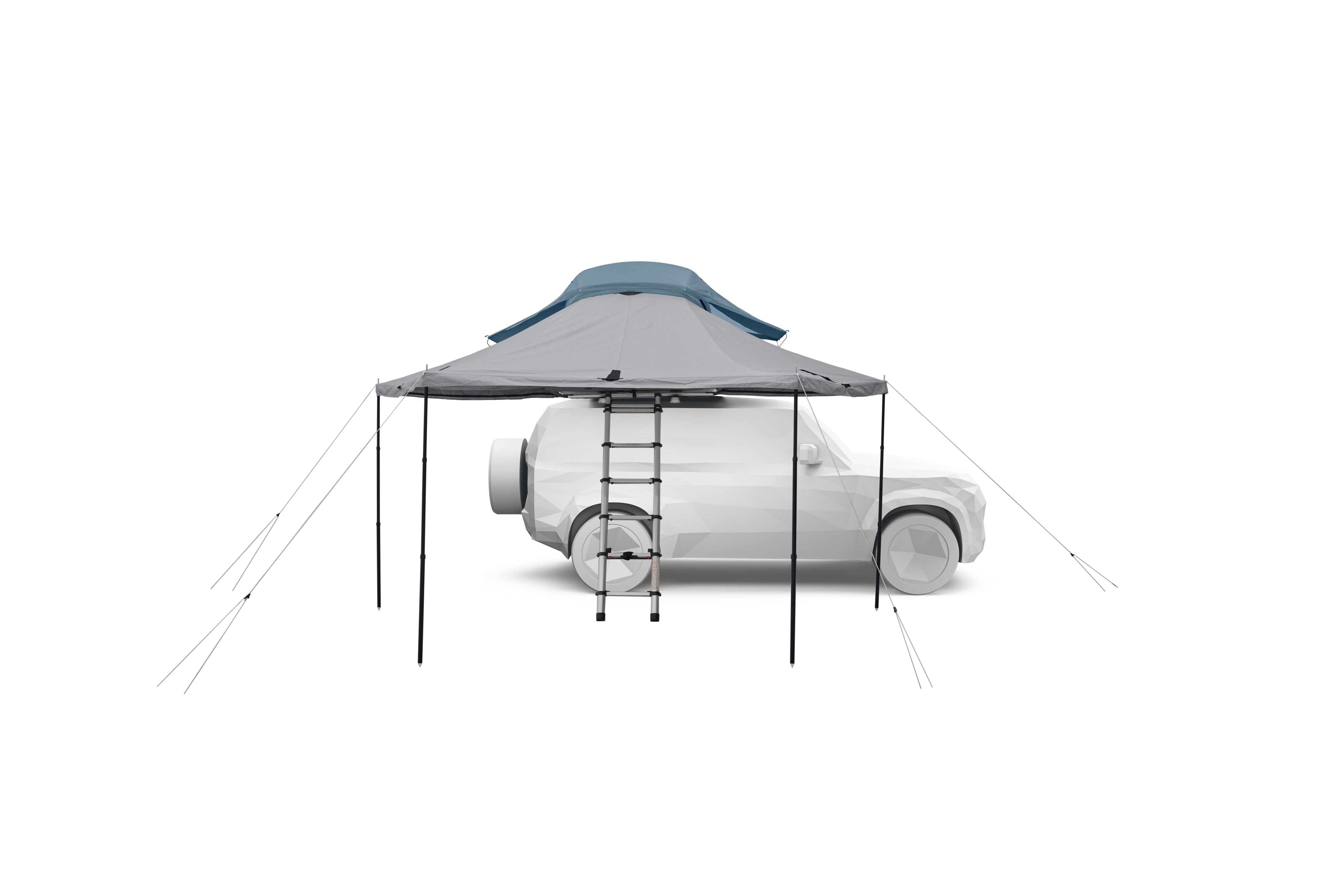 Thule Approach Awning 2 L – Wetterfeste Dachzeltmarkise für Approach L