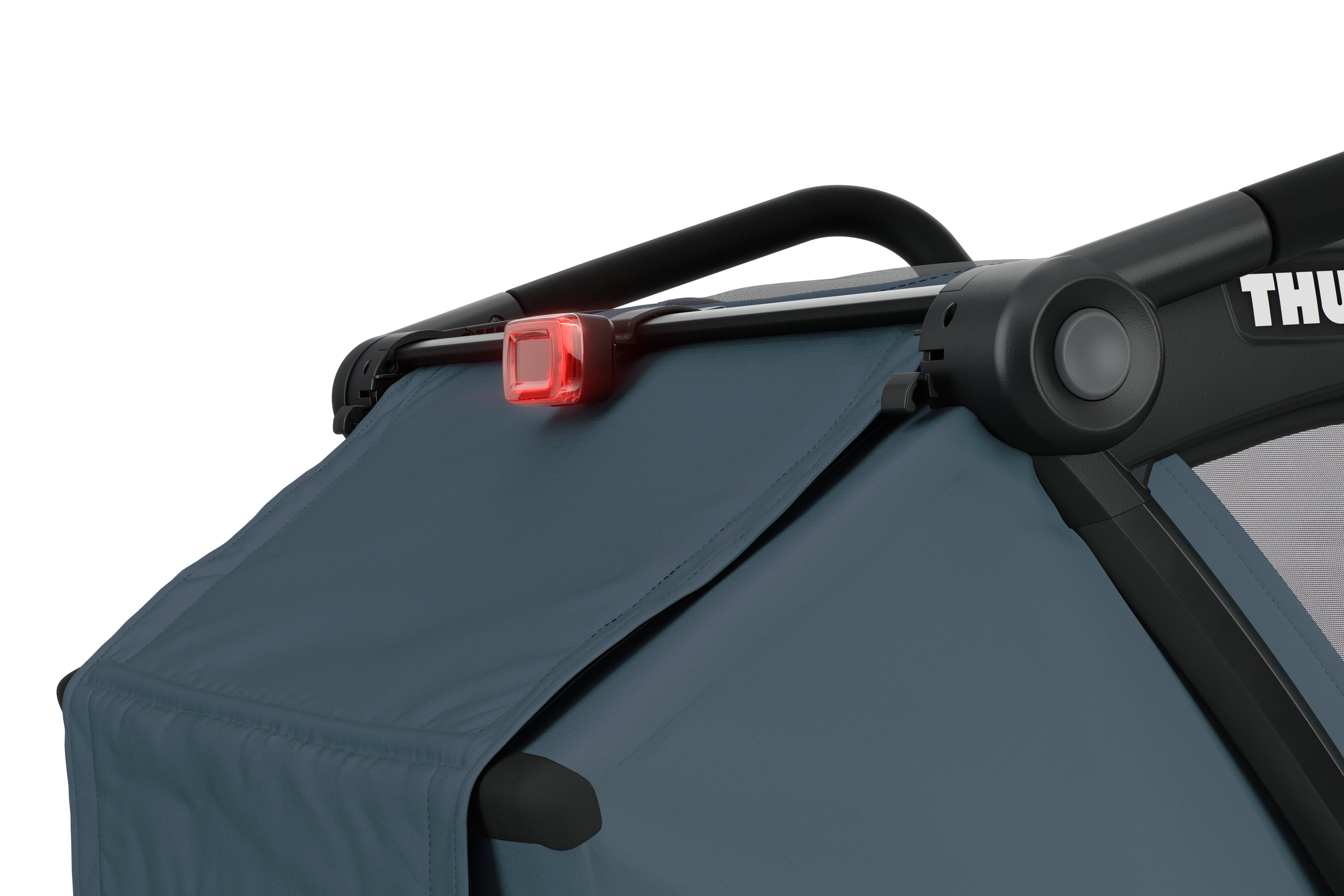 Thule Chariot Cab 2-Sitz Multisport-Fahrradanhänger Dunkelschiefer
