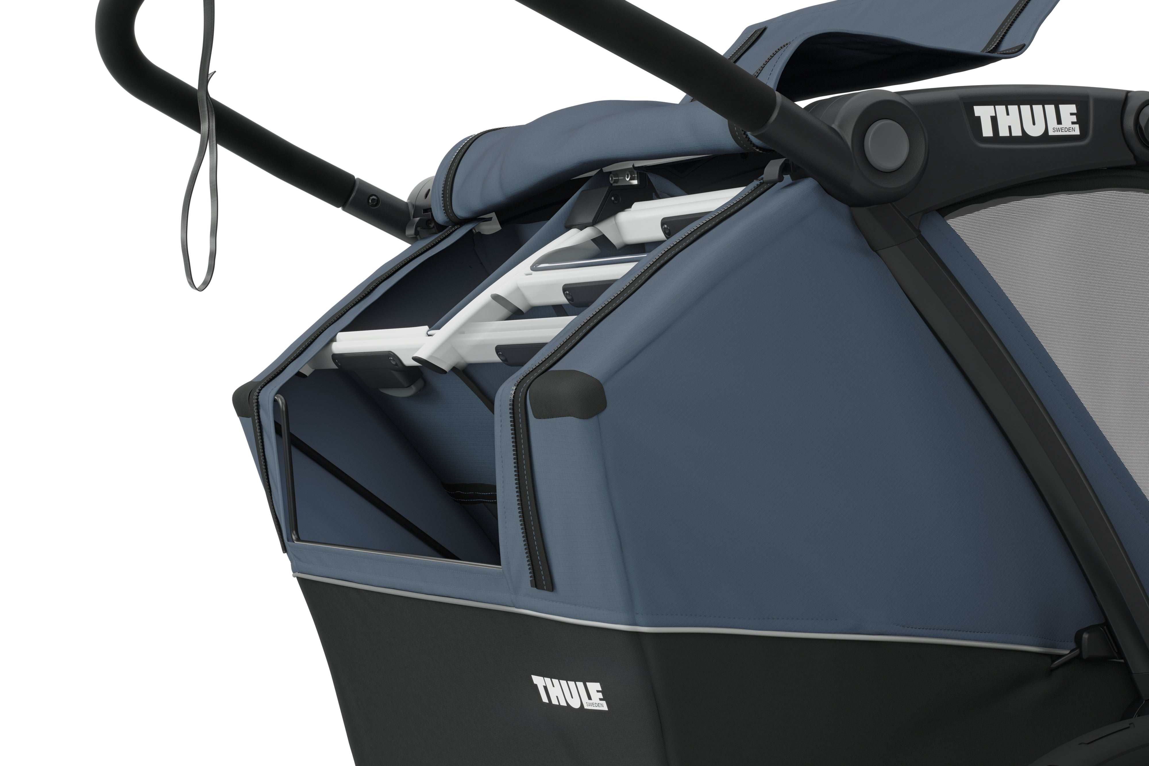Thule Chariot Cab 2-Sitz Multisport-Fahrradanhänger Dunkelschiefer