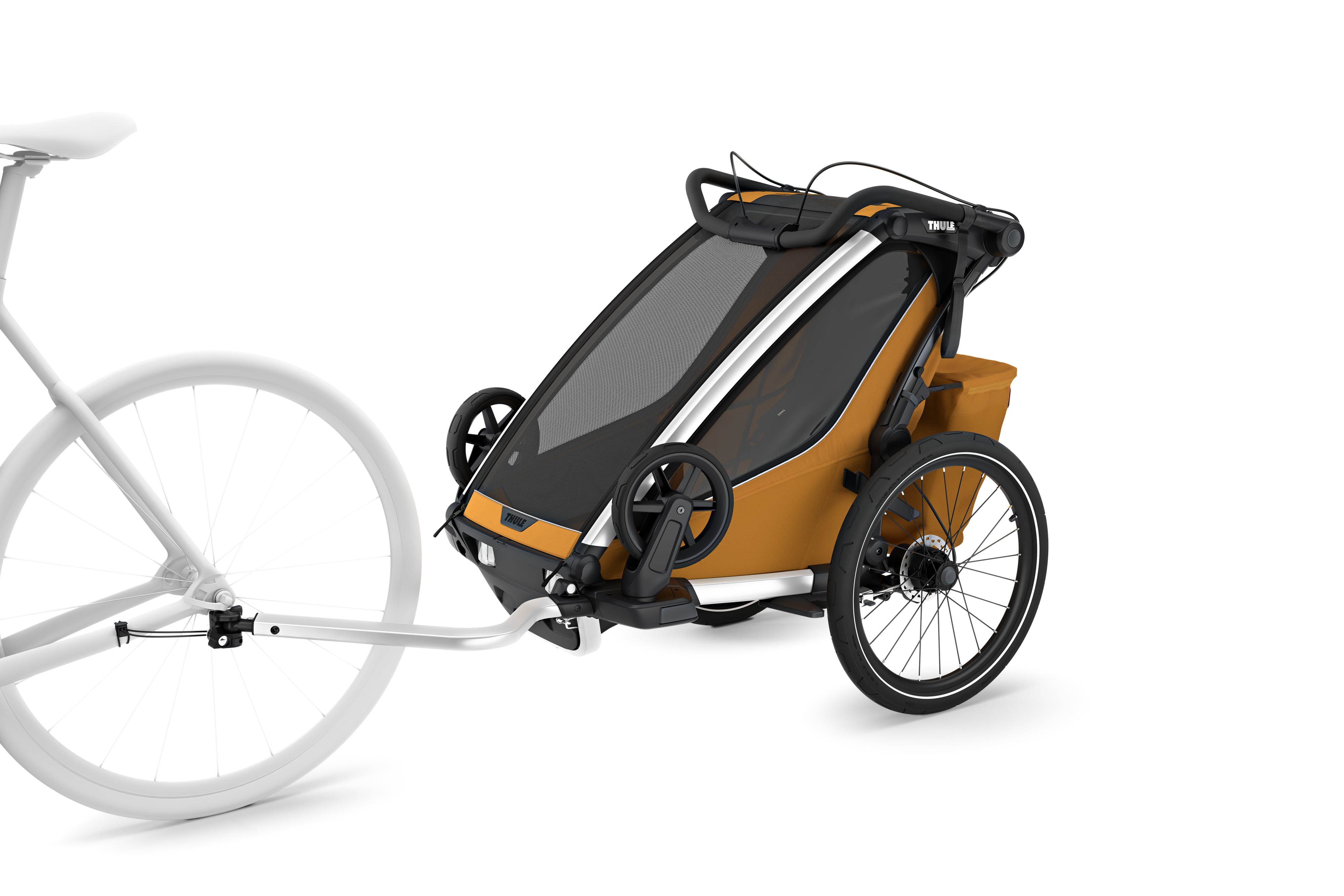 Thule Chariot Sport 2 Multisport-Fahrradanhänger Einsitzer natürliches Gold 2025