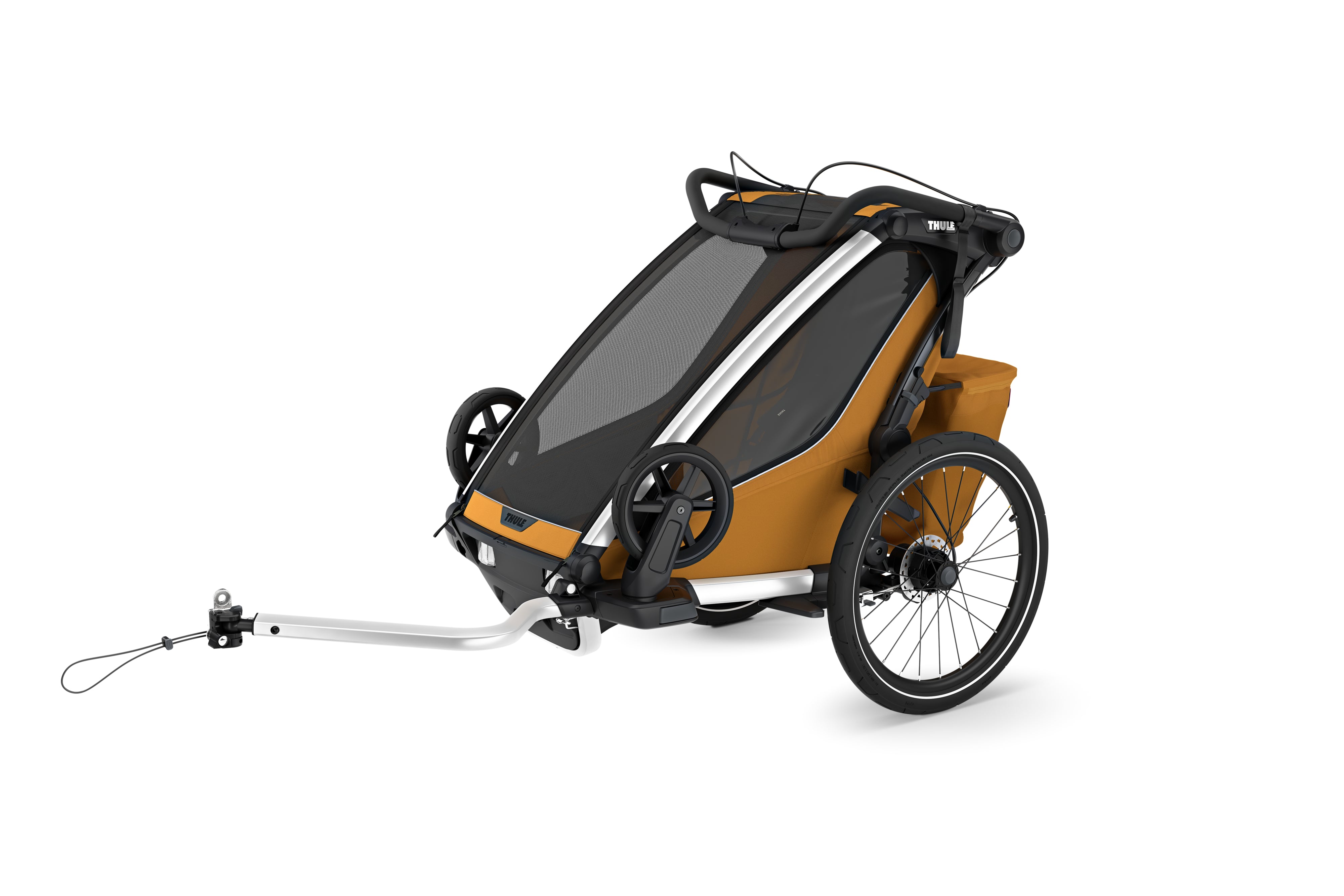 Thule Chariot Sport 2 Multisport-Fahrradanhänger Einsitzer natürliches Gold 2025