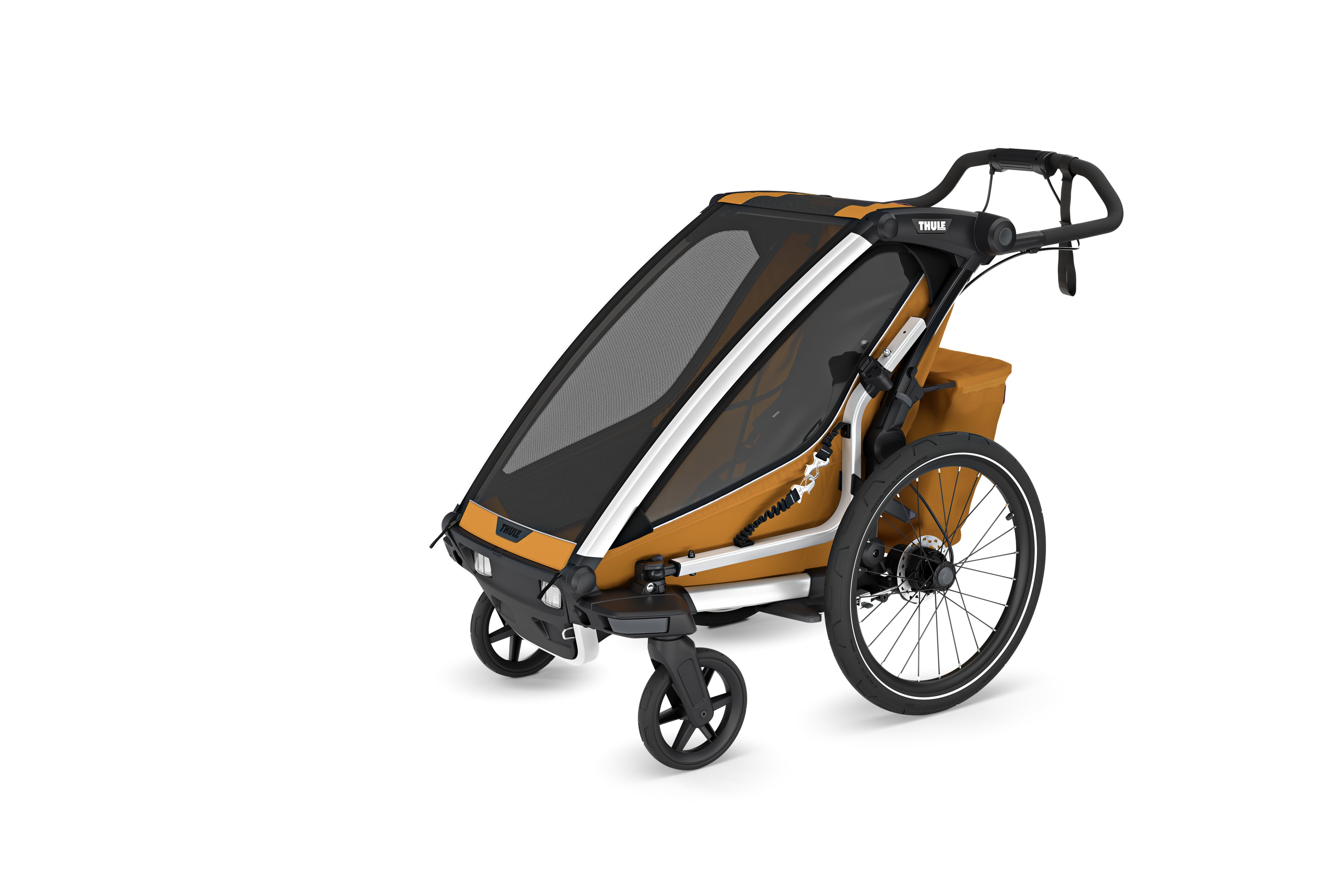 Thule Chariot Sport 2 Multisport-Fahrradanhänger Einsitzer natürliches Gold 2025